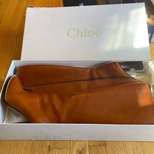 Chloe Marron Glace boots 39.5